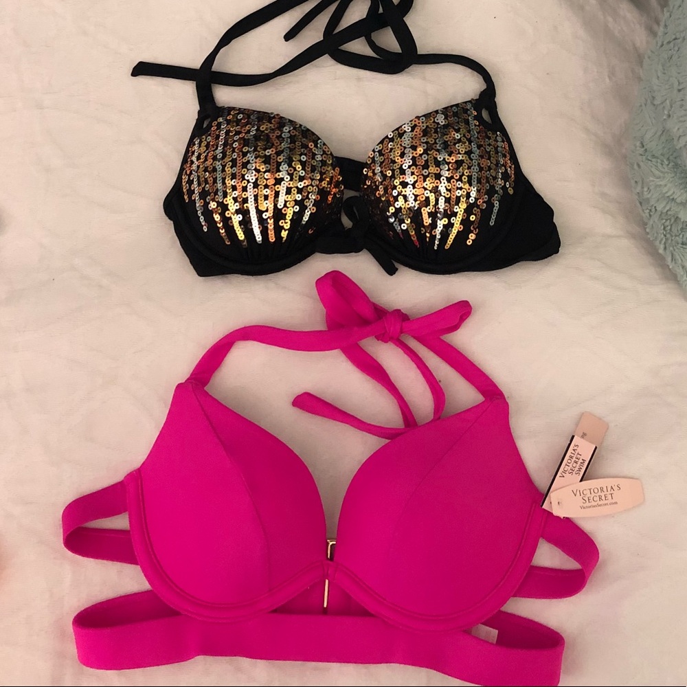4 BRAND NEW VICTORIA’S SECRET BATHING SUITS!